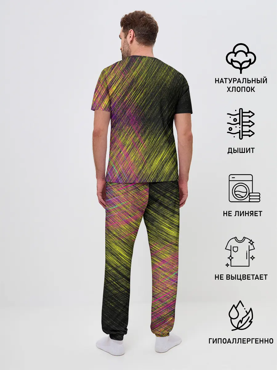 Мужская пижама с брюками / Life is strange true color