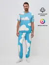 Мужская пижама с брюками / Небо