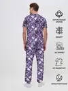 Мужская пижама с брюками / Музыка