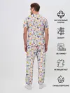 Мужская пижама с брюками / Музыка