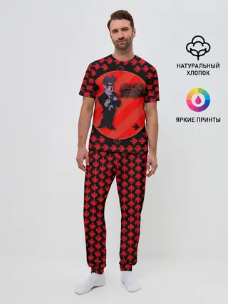 Мужская пижама с брюками / Чувак из Friday Night Funkin