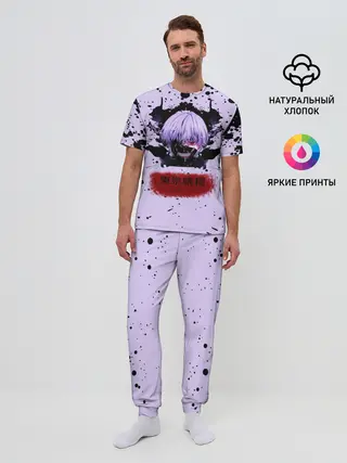 Мужская пижама с брюками / Канеки Кан