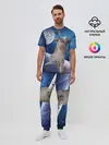 Мужская пижама с брюками / Кисулькин в космосе