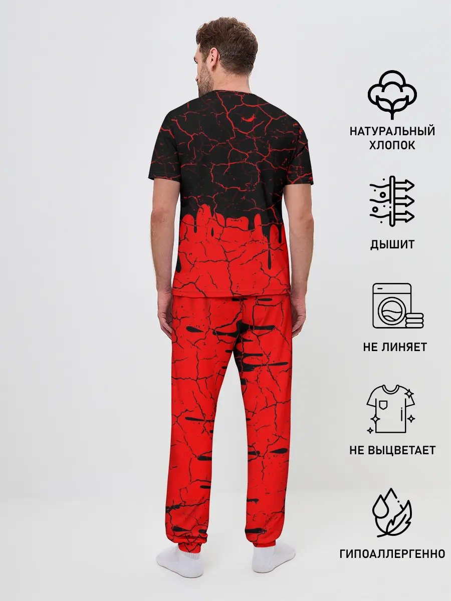 Мужская пижама с брюками / Берсерк символ