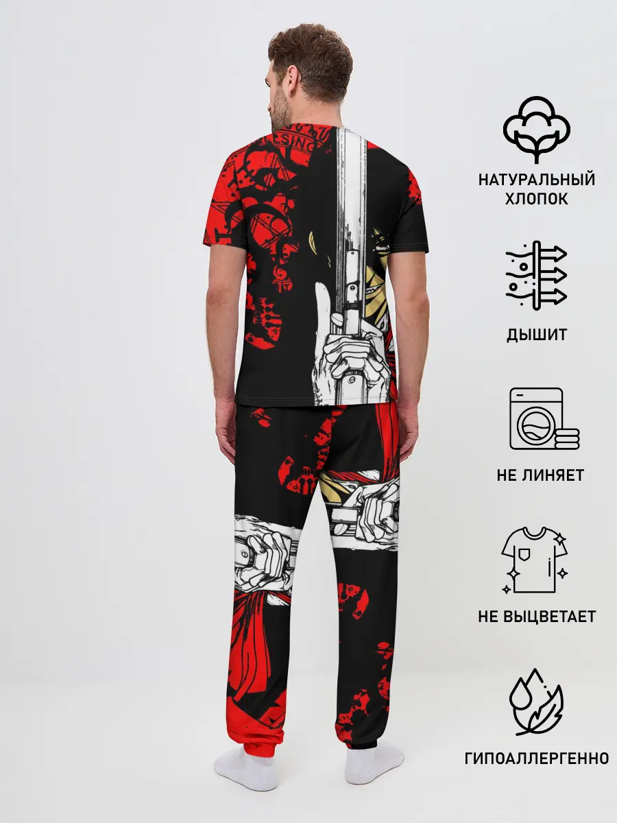 Мужская пижама с брюками / Алукард - Хеллсинг