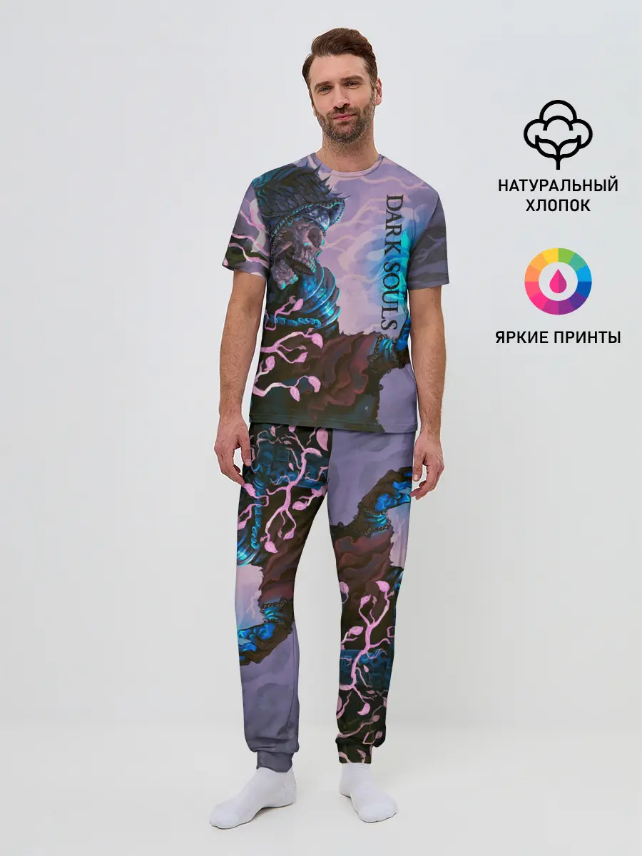 Мужская пижама с брюками / Тёмная душа