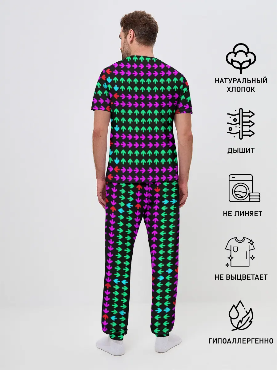 Мужская пижама с брюками / Неон Friday Night Funkin