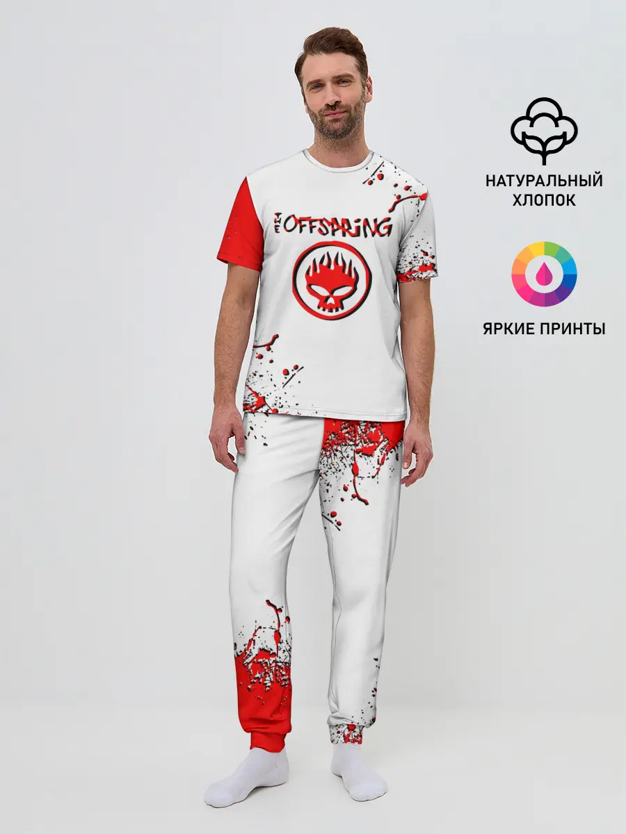 Мужская пижама с брюками / offspring
