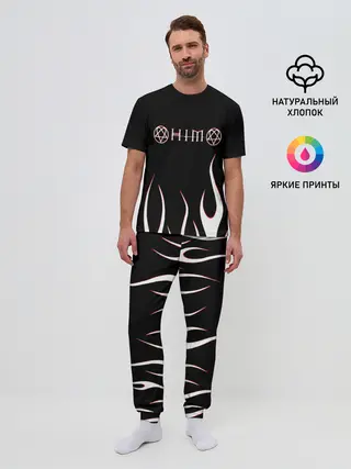 Мужская пижама с брюками / HIM.