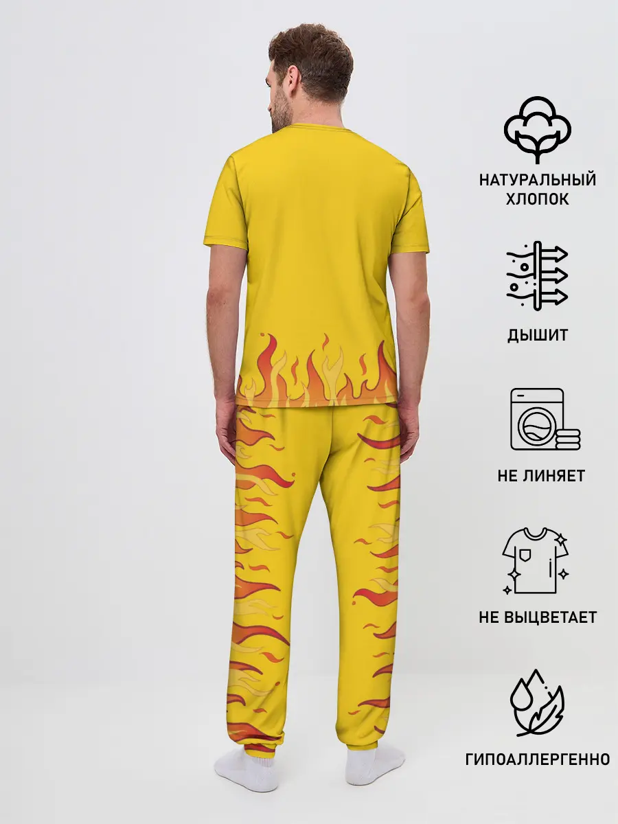 Мужская пижама с брюками / CUPHEAD | ДАНТЕ