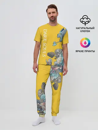 Мужская пижама с брюками / RUN HERO RUN