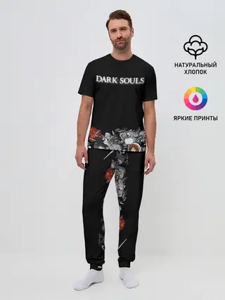 Мужская пижама с брюками / 8bit Dark Souls