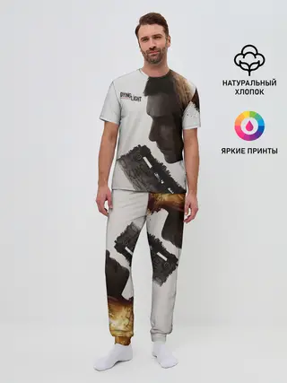 Мужская пижама с брюками / Даинг лайт