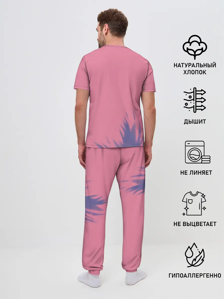 Мужская пижама с брюками / Рюгу Рена