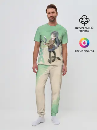 Мужская пижама с брюками / Bunny a Girl