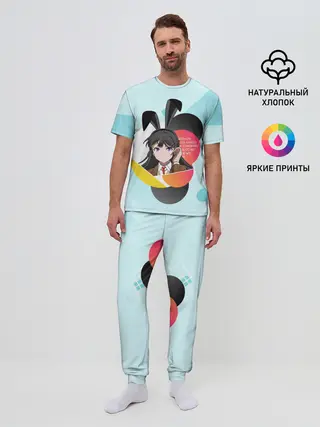 Мужская пижама с брюками / Mai