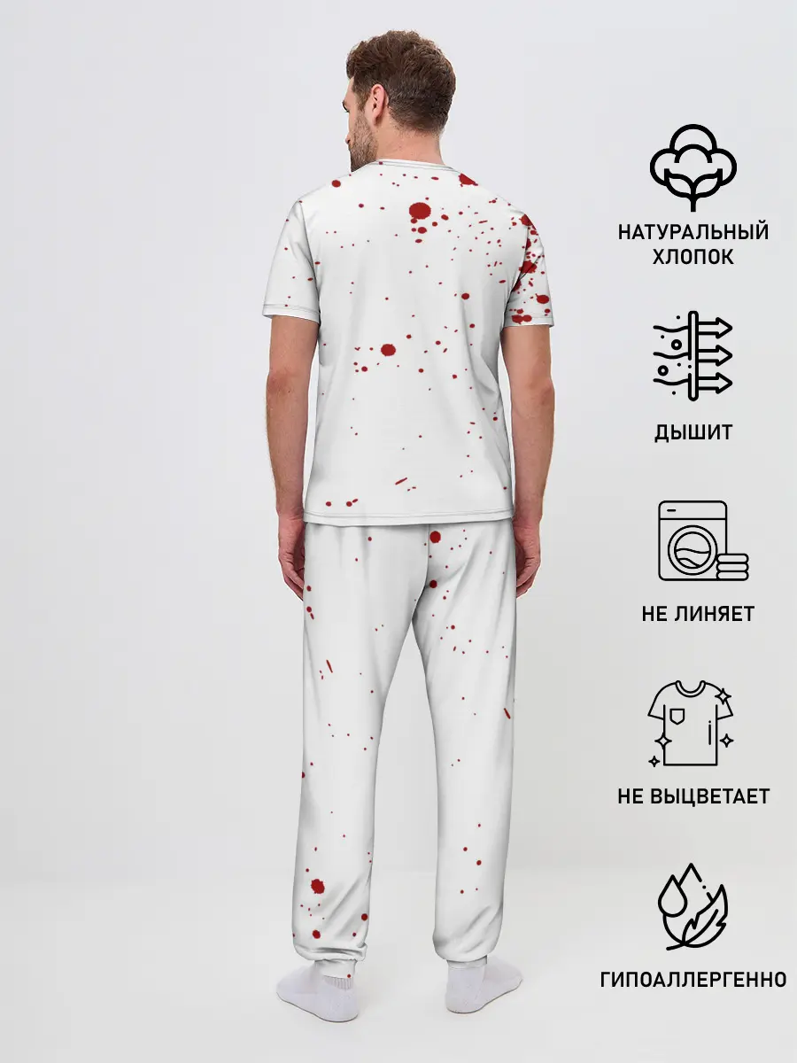 Мужская пижама с брюками / Tanjirou Kamado Kimetsu no Yaiba