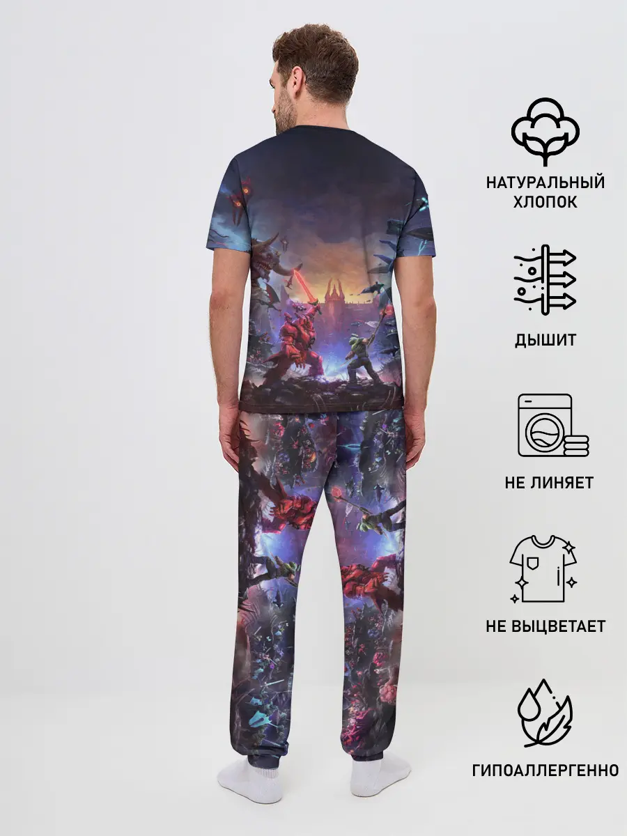 Мужская пижама с брюками / DOOM Eternal: The Ancient Gods