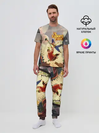 Мужская пижама с брюками / It Takes Two