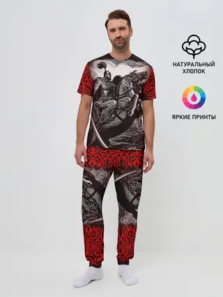 Мужская пижама с брюками / МАНАС Баатыр