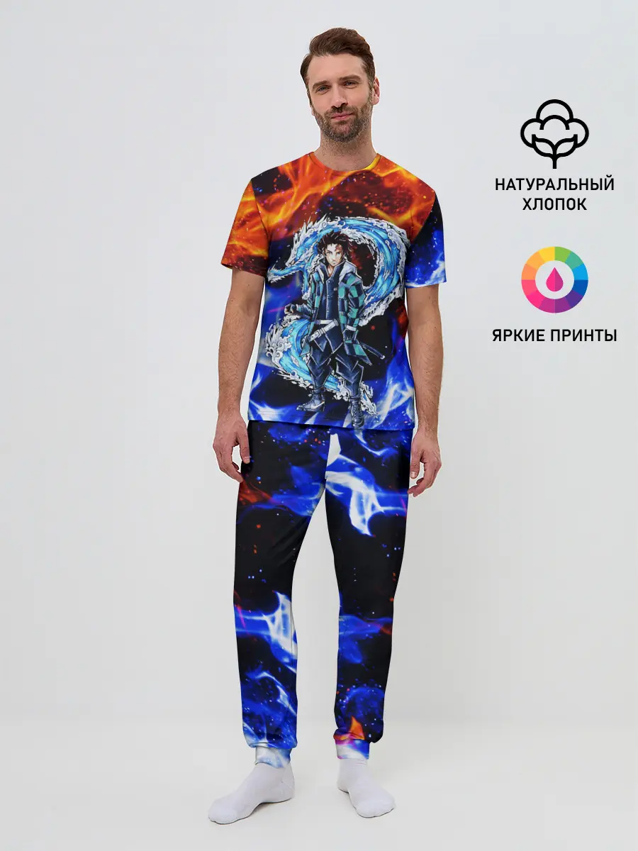 Мужская пижама с брюками / ТАНДЖИРО