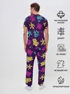 Мужская пижама с брюками / Japanese pattern