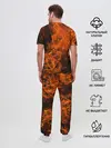 Мужская пижама с брюками / Огонь