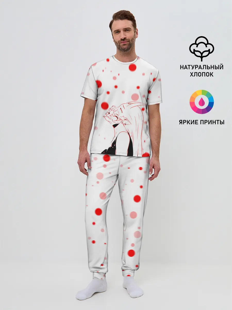 Мужская пижама с брюками / AHEGAO KAGUYA