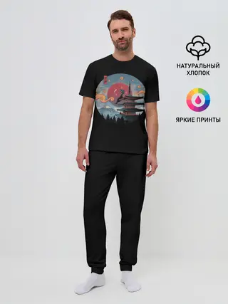 Мужская пижама с брюками / Shinigami