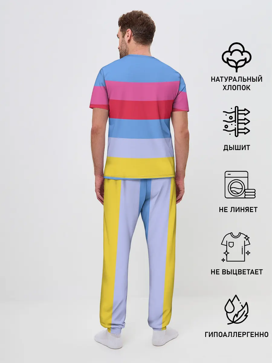 Мужская пижама с брюками / ПЕРСОНАЖИ Kimetsu no Yaiba