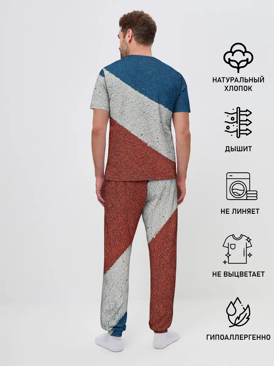 Мужская пижама с брюками / ТЕННИС