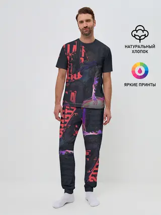 Мужская пижама с брюками / Valorant: Astra