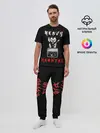 Мужская пижама с брюками / КОТ ХЕВИ МЕТАЛ
