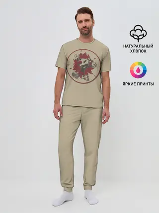 Мужская пижама с брюками / Капхейд/caphead