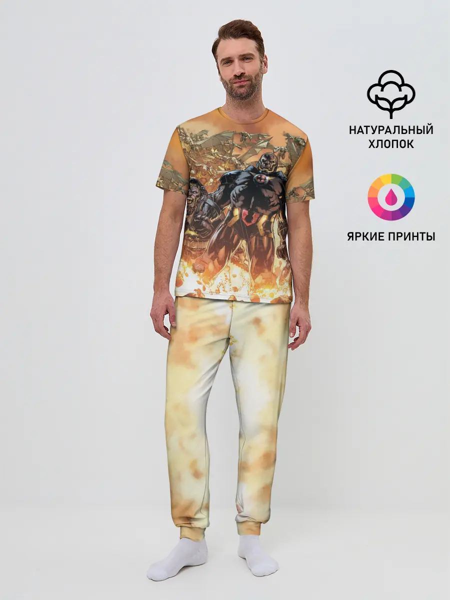 Мужская пижама с брюками / Дарксайд и парадемоны