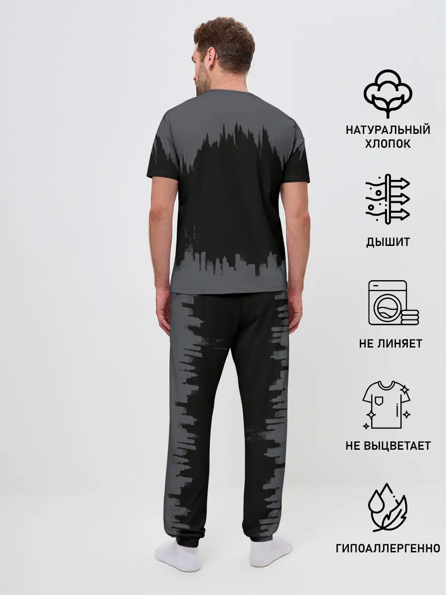Мужская пижама с брюками / Дарксайд