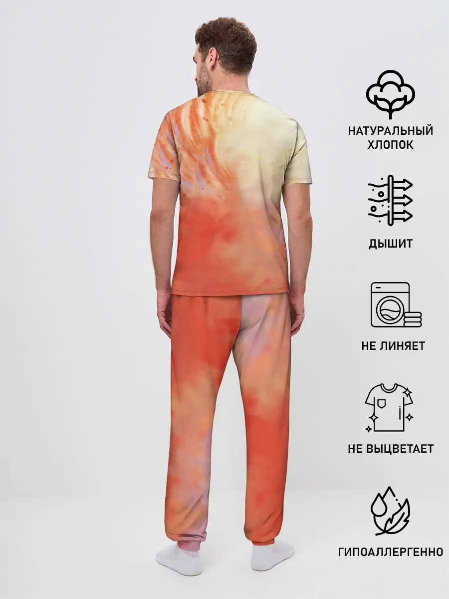 Мужская пижама с брюками / Darkseid | Дарксайд смотрит с высока