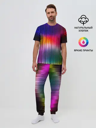 Мужская пижама с брюками / SPECTR