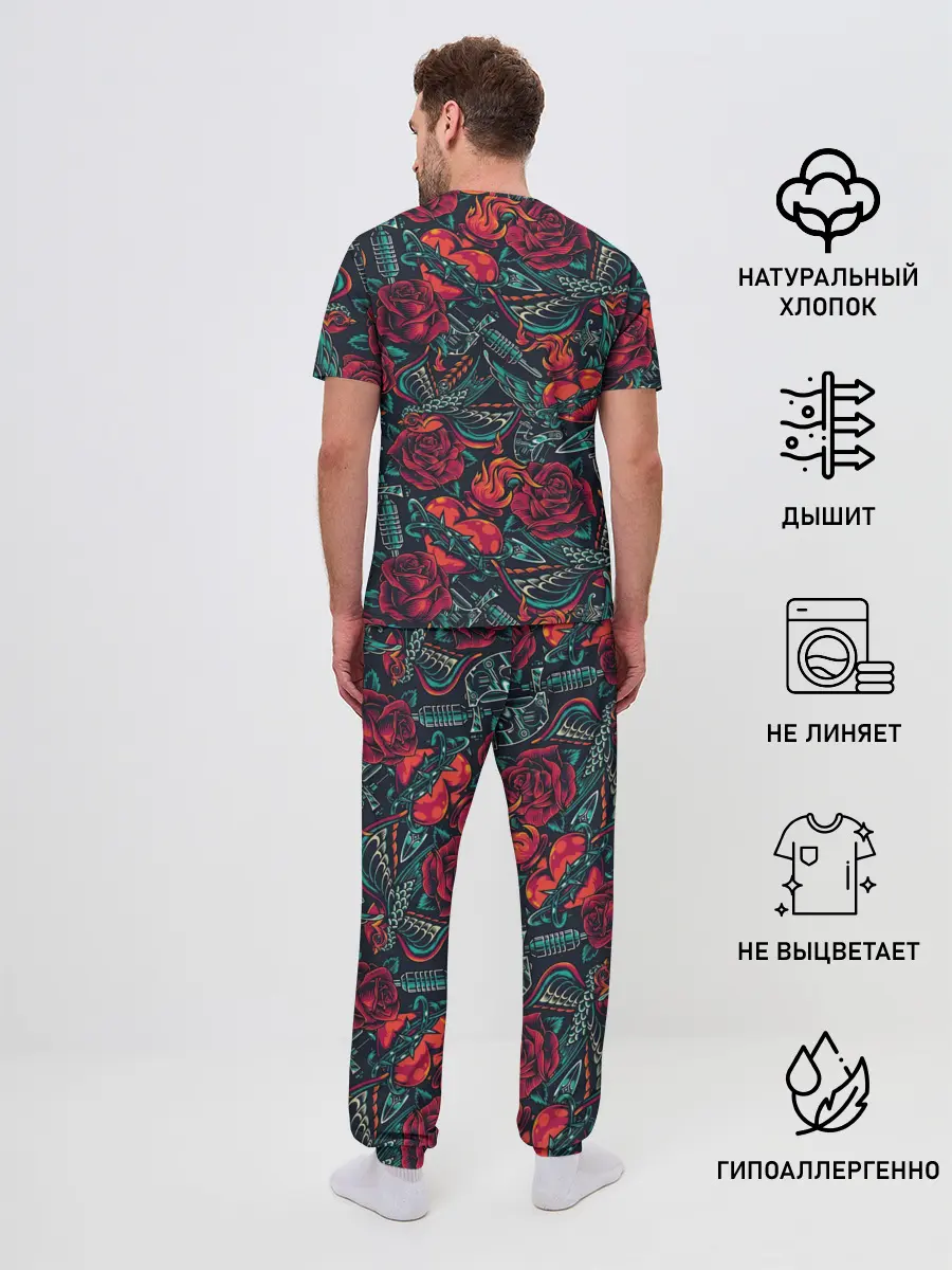 Мужская пижама с брюками / Предвестники