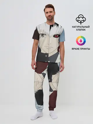 Мужская пижама с брюками / Сасаки Кен