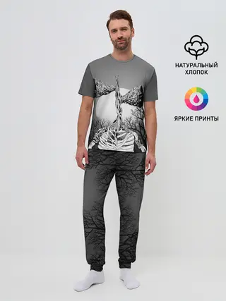 Мужская пижама с брюками / СИРЕНОГОЛОВЫЙ