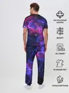 Мужская пижама с брюками / Space Panda