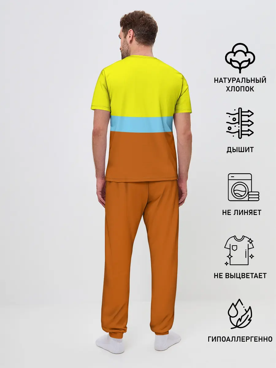 Мужская пижама с брюками / Клинок ничирин Kimetsu no Yaiba