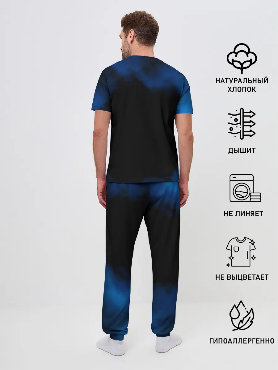 Мужская пижама с брюками / Тандзиро Камадо Kimetsu no Yaiba