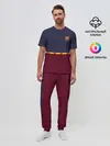 Мужская пижама с брюками / FC Barcelona | Flag and team Logo