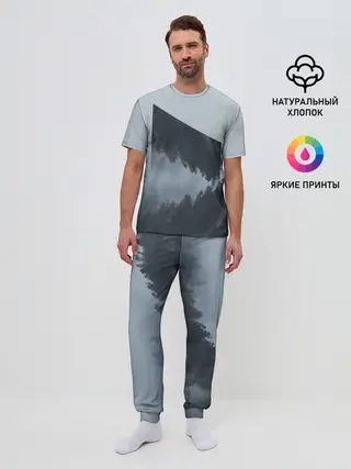 Мужская пижама с брюками / Атмосфера
