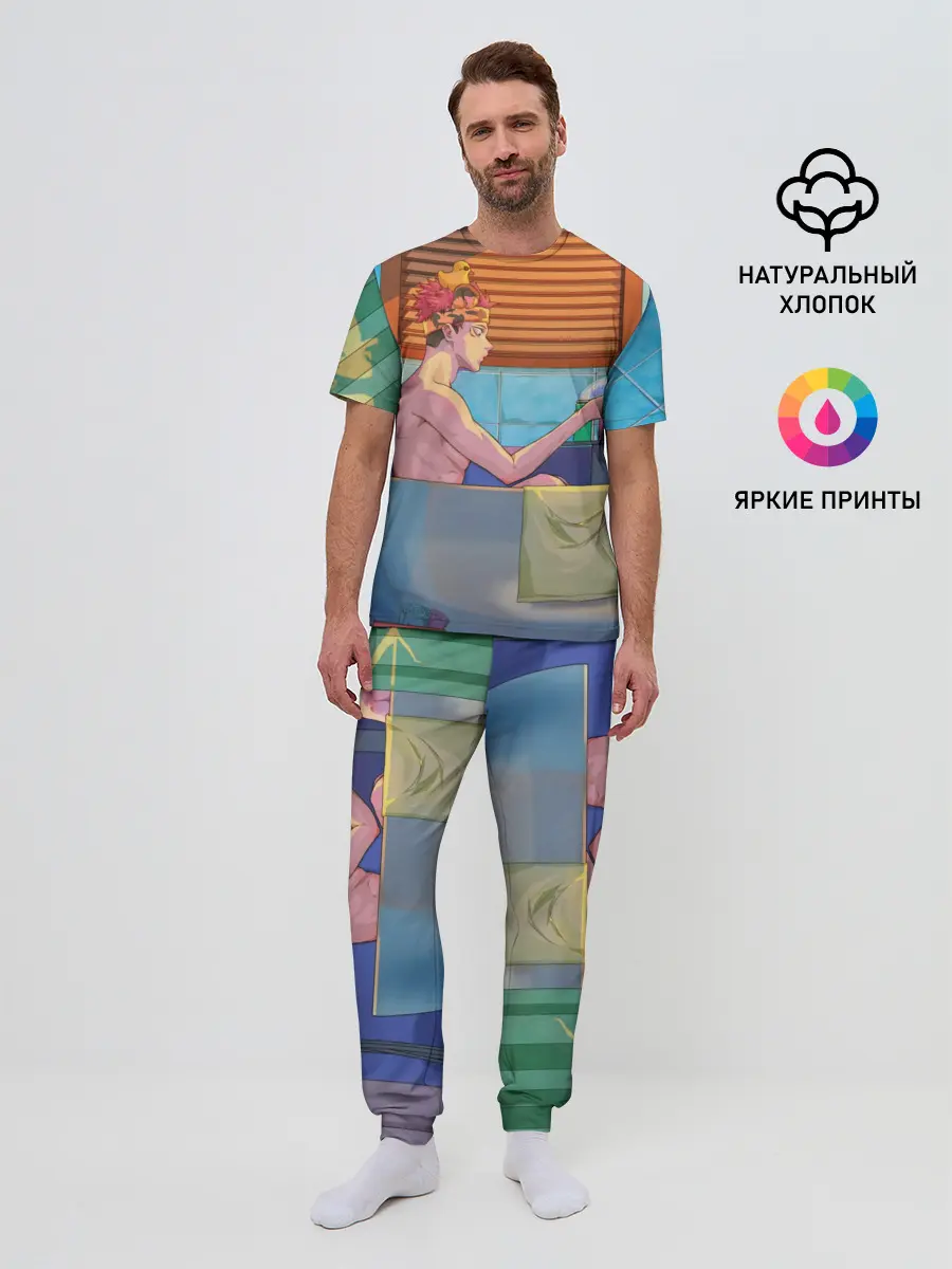 Мужская пижама с брюками / Магическая Битва