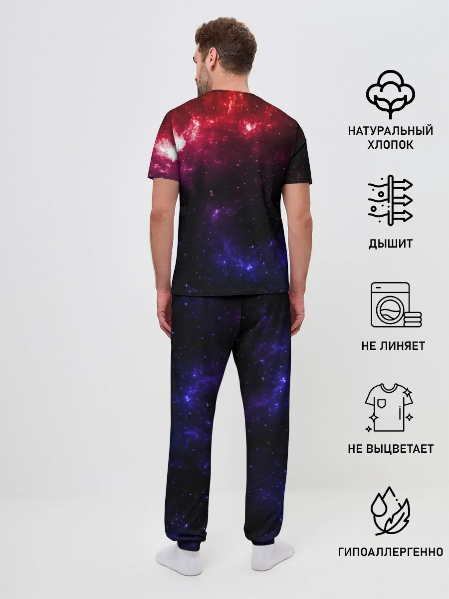 Мужская пижама с брюками / Танджиро Камадо Kimetsu no Yaiba