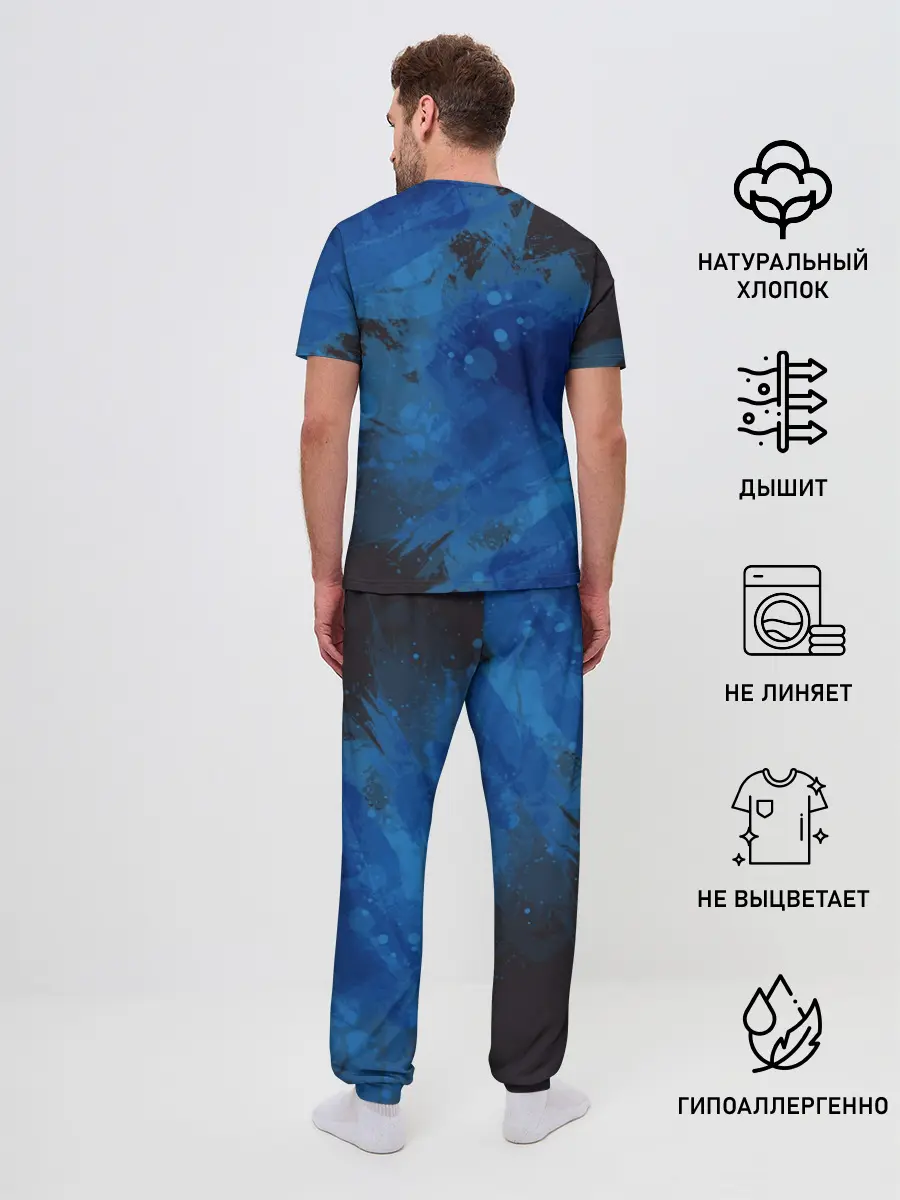 Мужская пижама с брюками / Тосиро Хицугая. Блич