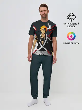 Мужская пижама с брюками / Блич Ичиго Куросаки